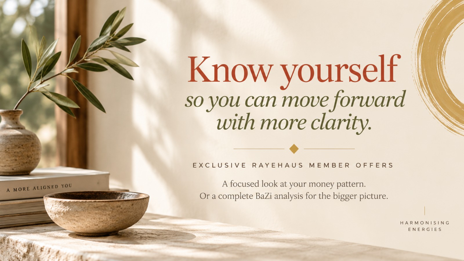 Harmonising Energies Feng Shui offer